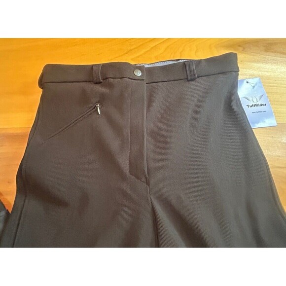 Tuffrider Rib Knee Patch Riding Pants. Size 34. Black - Picture 3 of 9